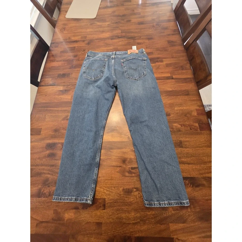 Levi's‎ 505 Men's Cotton Jeans - Light Stonewash 36×29 Y2k 90s